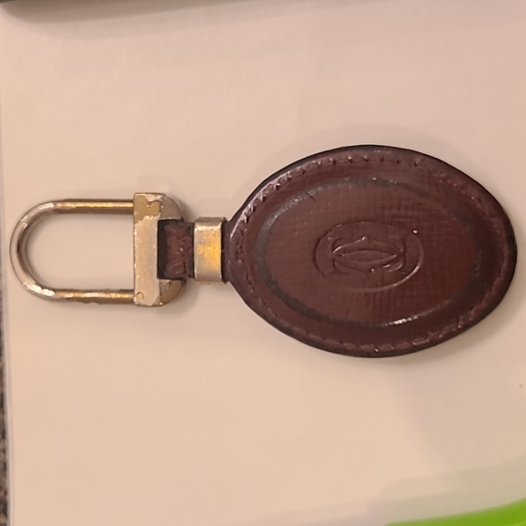 Cartier logo key chain leather - Picture 6 of 6
